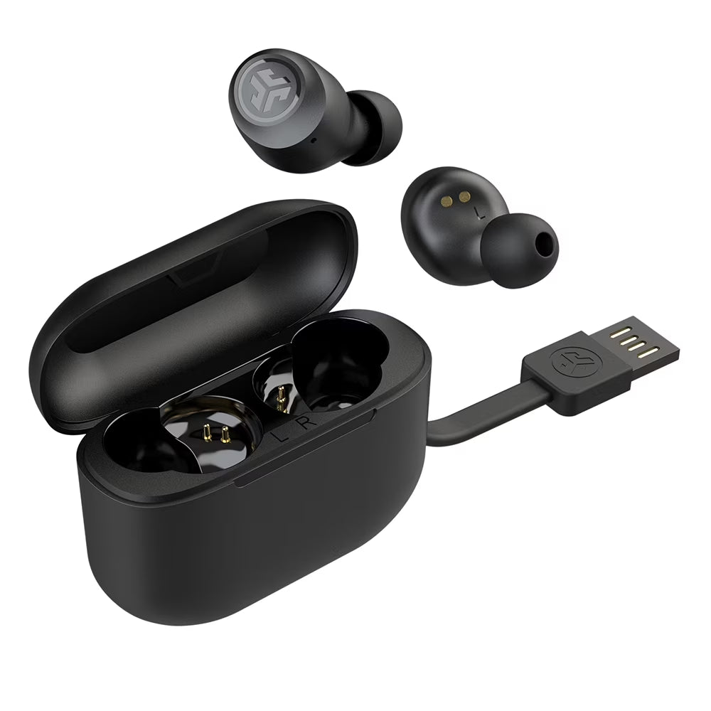 Go Air Pop Bluetooth Earbuds, True Wireless with Charging Case