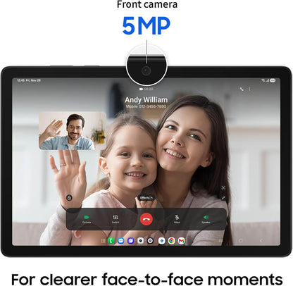 Samsung Galaxy Tab A11+ 6GB RAM, 128GB Storage, Optimized Performance, Long Lasting Battery, Expandable Storage, Large Display, Dolby Atmos Speakers, AI Assist, Slim, Light, 2 Year Warranty, Gray