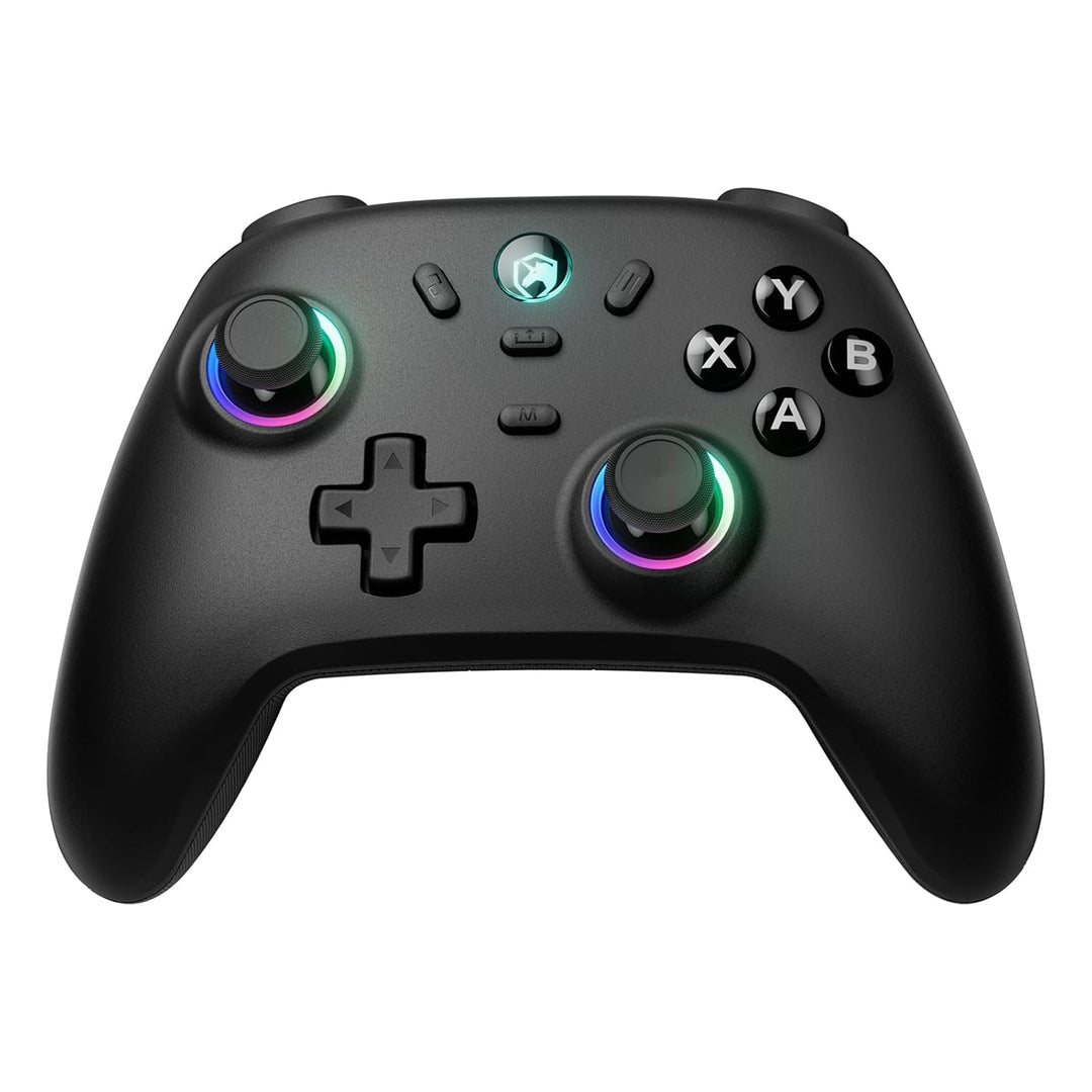 Echtpower Wireless PC Gaming Controller - Hall Effect Joystick, 2.4G & Wired 1000Hz Polling Rate, 800Mah Battery, Adjustable Turbo/Vibration - for Pc/Switch/Ios/Android