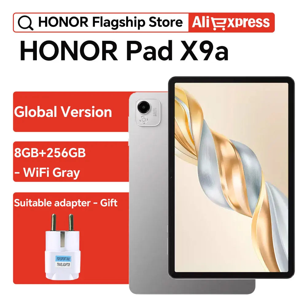 Pad X9A Global Version 11.5" 2.5K Fullview Display Snapdragon 685 Slim Metal Body Tablet Wifi/Lte 8300Mah 35W Fastcharging