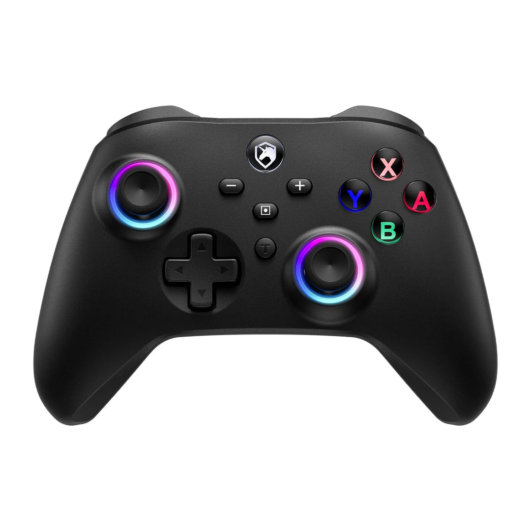 Echtpower Wireless PC Gaming Controller - Hall Effect Joystick, 2.4G & Wired 1000Hz Polling Rate, 800Mah Battery, Adjustable Turbo/Vibration - for Pc/Switch/Ios/Android