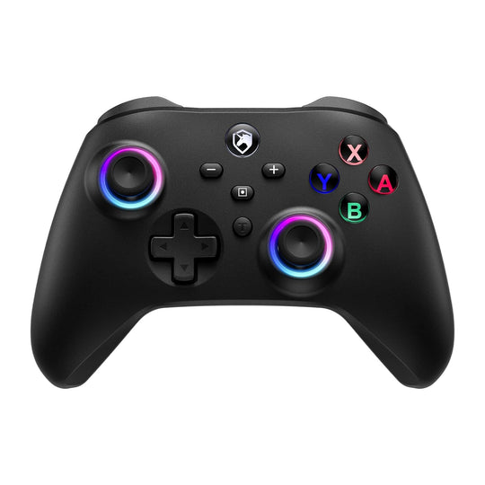 Echtpower Wireless PC Gaming Controller - Hall Effect Joystick, 2.4G & Wired 1000Hz Polling Rate, 800Mah Battery, Adjustable Turbo/Vibration - for Pc/Switch/Ios/Android