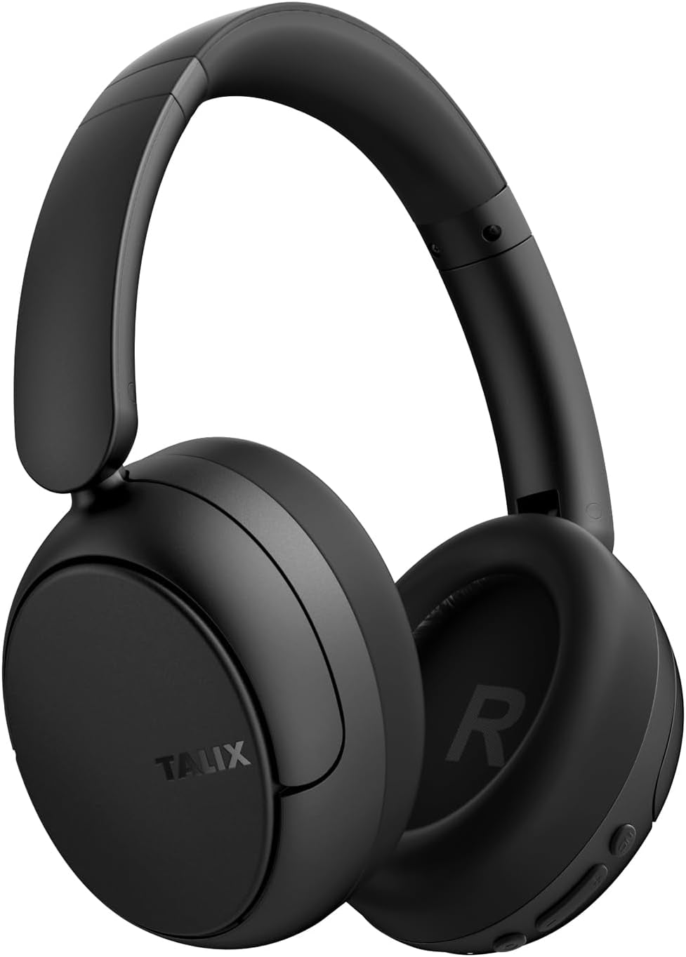H30 Hybrid Active Noise Cancelling Headphones, 110H Playtime Hi-Res Audio Bluetooth 6.0 Wireless over Ear ANC Headphones for Commute/Travel (Purple)
