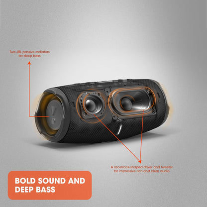 JBL CHARGE 5 - Portable Waterproof (IP67) Bluetooth Speaker with Powerbank USB Charge Out, 20 Hours Playtime, JBL Partyboost (Black)