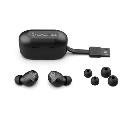 Go Air Pop Bluetooth Earbuds, True Wireless with Charging Case