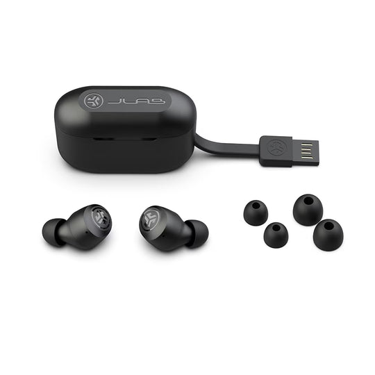 Go Air Pop Bluetooth Earbuds, True Wireless with Charging Case