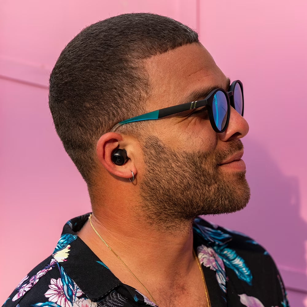 Go Air Pop Bluetooth Earbuds, True Wireless with Charging Case