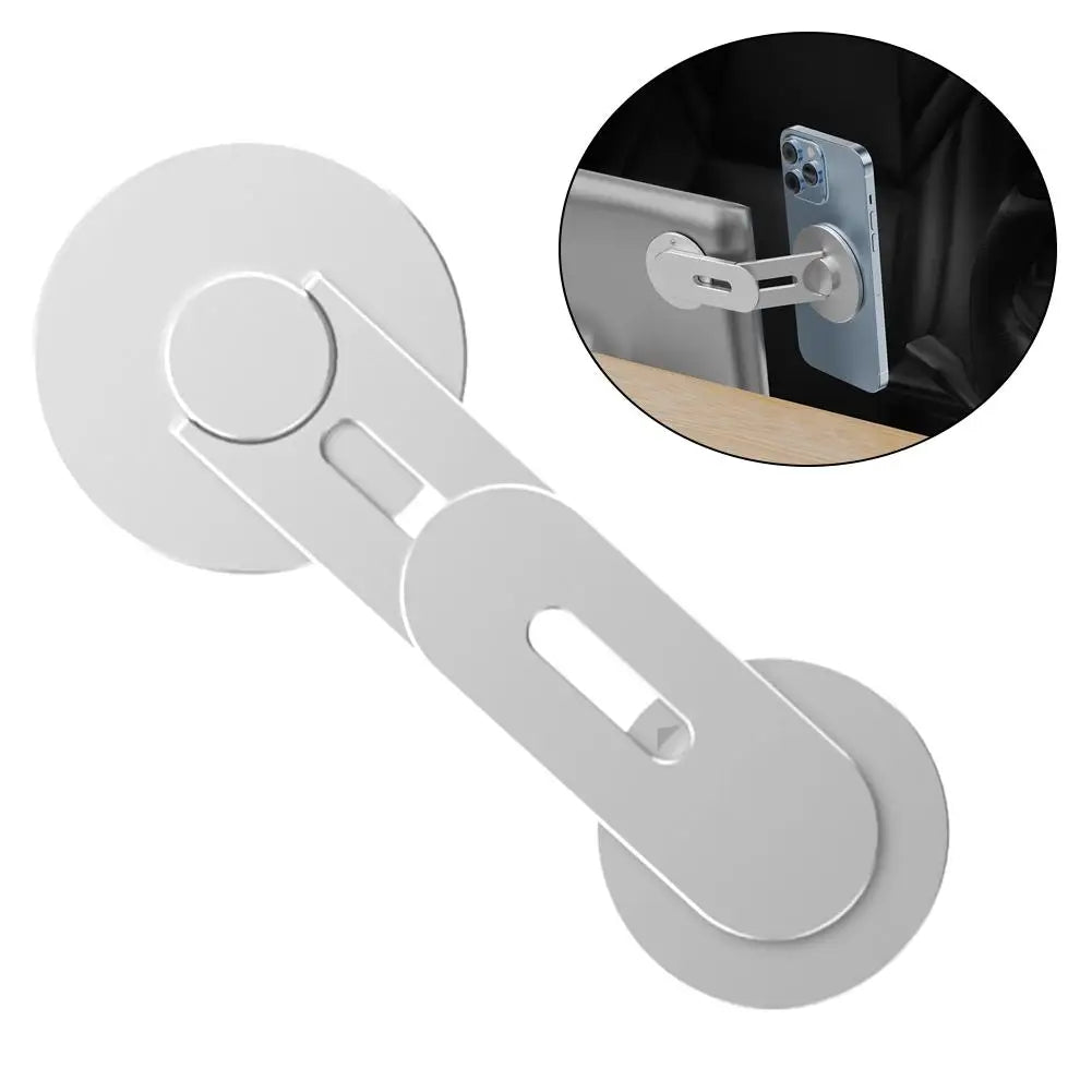 Magnetic Phone Holder for Laptop Mag/Safe 16/15/14 & All Phones Adjustable Phone Side Mount Bracket for Tesla Model 3/X/Y O7K5