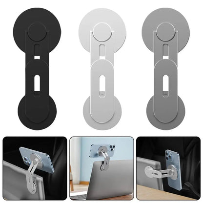 Magnetic Phone Holder for Laptop Mag/Safe 16/15/14 & All Phones Adjustable Phone Side Mount Bracket for Tesla Model 3/X/Y O7K5