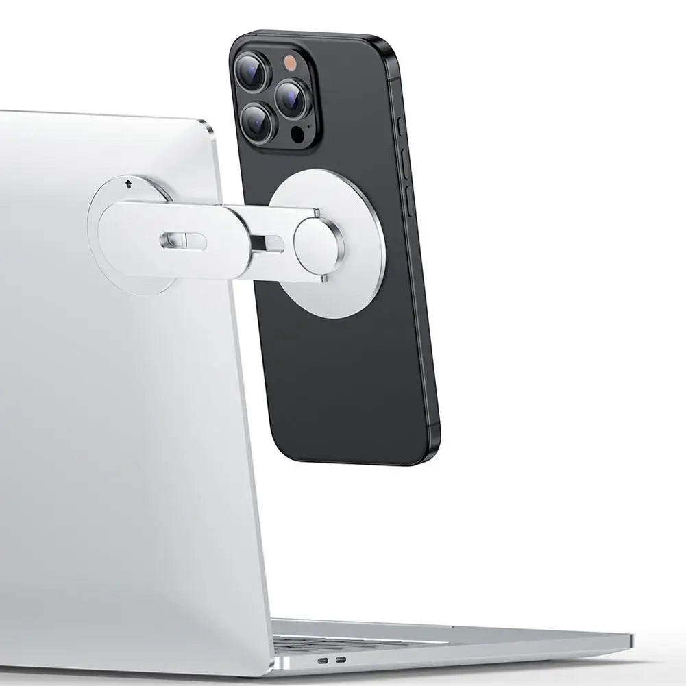 Magnetic Phone Holder for Laptop Mag/Safe 16/15/14 & All Phones Adjustable Phone Side Mount Bracket for Tesla Model 3/X/Y O7K5