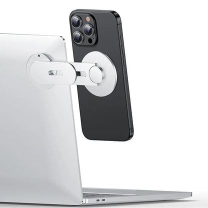 Magnetic Phone Holder for Laptop Mag/Safe 16/15/14 & All Phones Adjustable Phone Side Mount Bracket for Tesla Model 3/X/Y O7K5