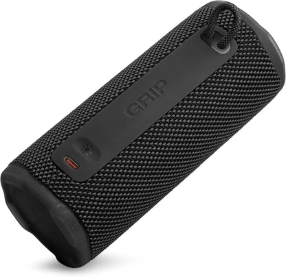 JBL Grip - Compact Bluetooth Speaker with Bold JBL Pro Sound and Ambient Light, up to 14 Hours of Playtime, Water, Dust and Drop-Proof (IP68), & Multi-Speaker Connection with Auracast™ (Black)