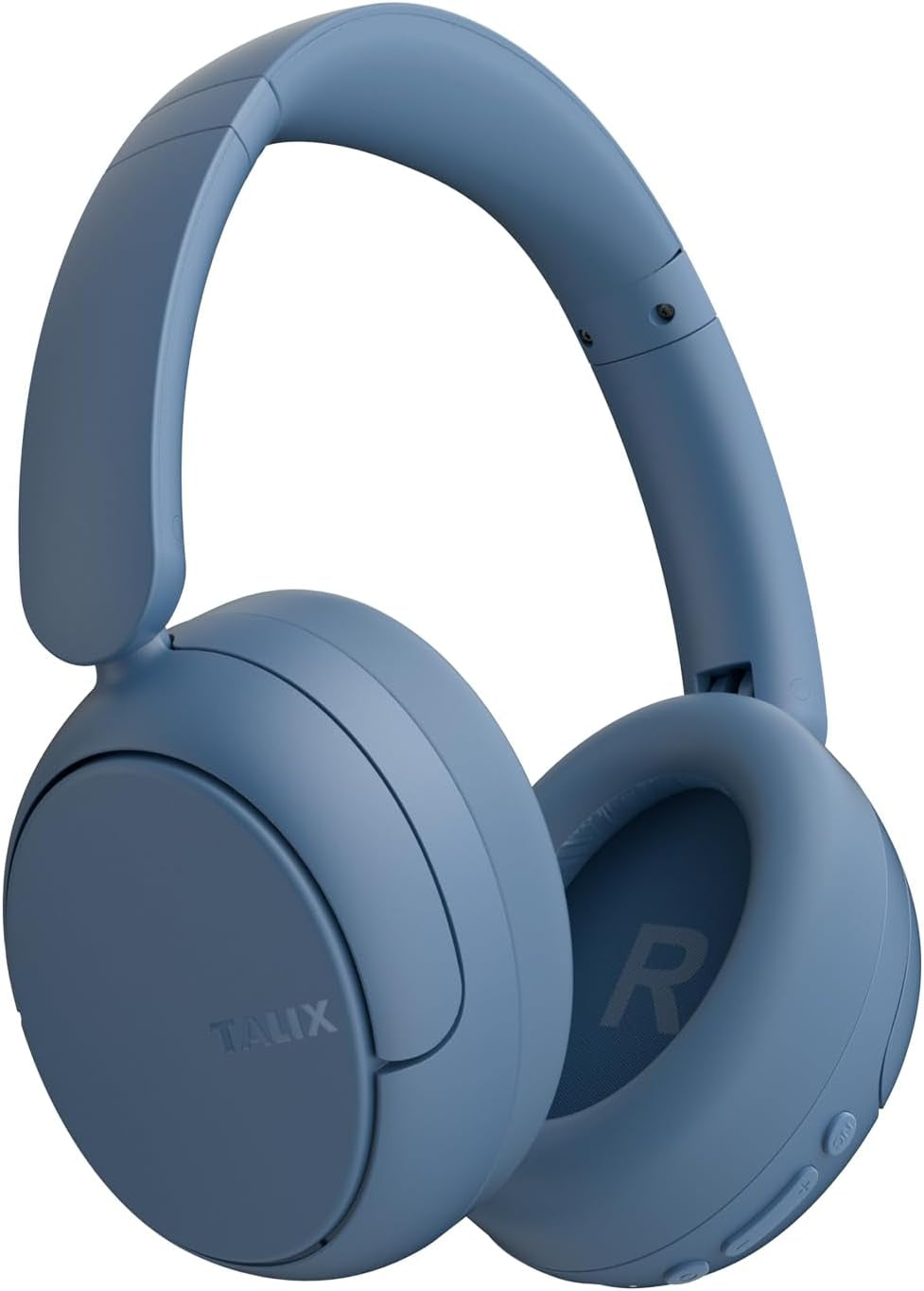 H30 Hybrid Active Noise Cancelling Headphones, 110H Playtime Hi-Res Audio Bluetooth 6.0 Wireless over Ear ANC Headphones for Commute/Travel (Purple)
