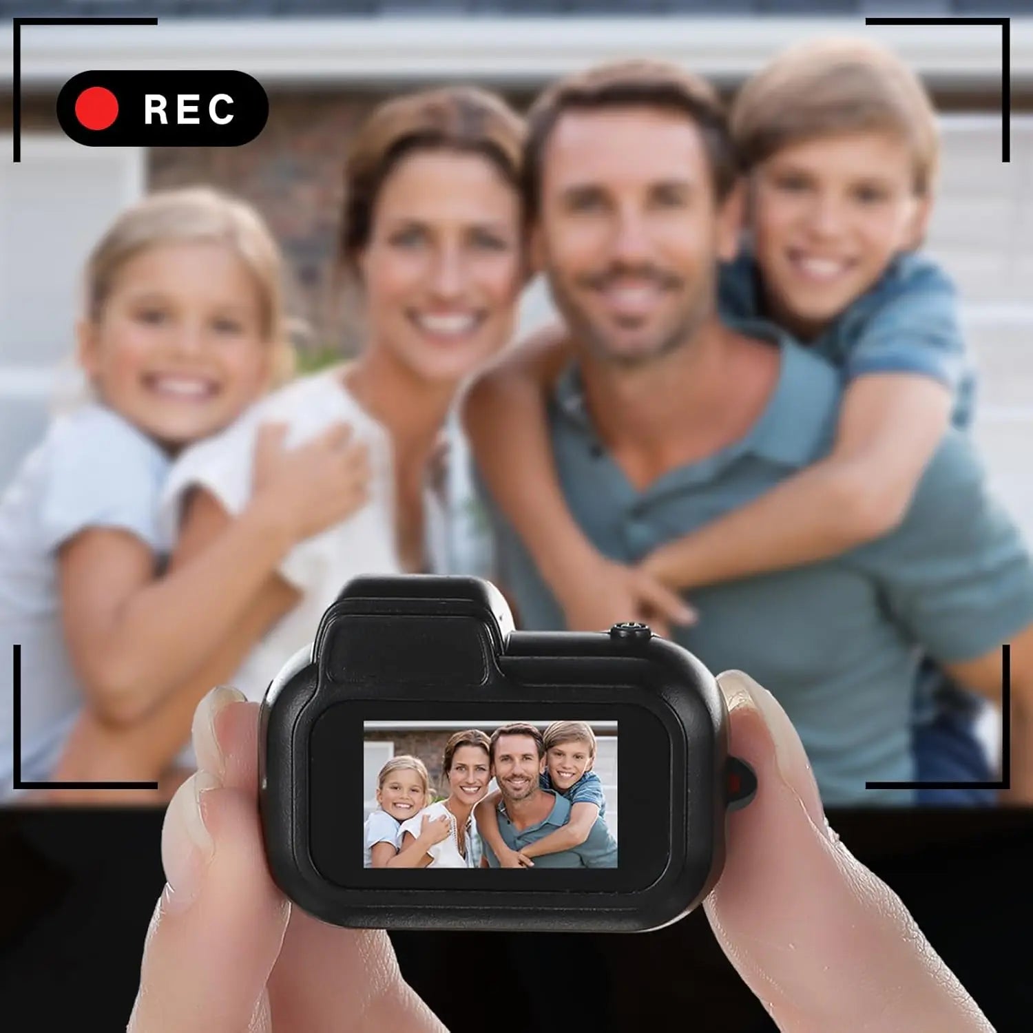 8MP Mini Y3000 Keychain Camera Photo Tiny Digital Body Cameras Thumb Cam DV Micro Camcorder Support SD Card with Screen for Kids