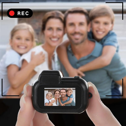8MP Mini Y3000 Keychain Camera Photo Tiny Digital Body Cameras Thumb Cam DV Micro Camcorder Support SD Card with Screen for Kids